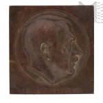 Third Reich Poster with Image of Adolf Hitler - Bronze.