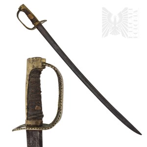 XVIII Wiek Szabla Francuska - Rewolucja Francuska, Szabla Rojalistów “Pour Nation et La Loi”