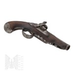 19th Century Western European Black Pistol Cap Gun