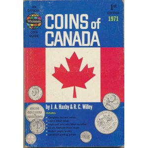 Num.catalogues, Haxby A. / Willey R.C.: Coins of Canada I. edition 1971