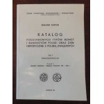 Num.catalogues, Kopicki E.: Catalogue of basic types of coins and banknotes of Poland