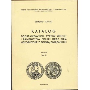 Num.katalogy, Kopicki E.: Katalog podstawowych typów monet i banknotów Polski