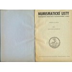 Magazines, Numismatic letters NSČS roč. IX. (1954), and X. (1955)