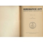 Magazines, Numismatic letters NSČS roč. XVII. (1962), with contents