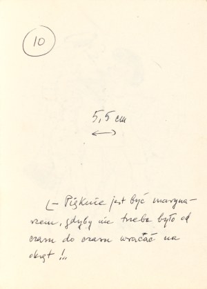 Gwidon MIKLASZEWSKI (1912-1999), Pięknie jest być marynarzem, gdyby nie trzeba było od czasu do czasu wracać na okręt!!!