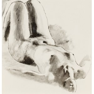 Ludwik MACIĄG (1920-2007), Nude of a woman lying on her back