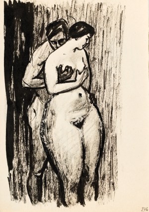 Ludwik MACIĄG (1920-2007), Akt kobiety i mężczyzny