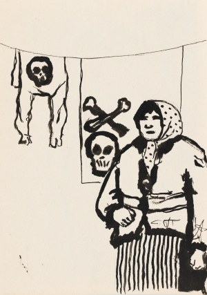 Ludwik MACIĄG (1920-2007), Akt kobiety i mężczyzny