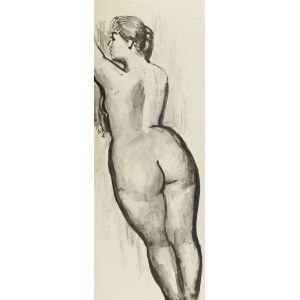 Ludwik MACIĄG (1920-2007), Nude of a woman standing backwards