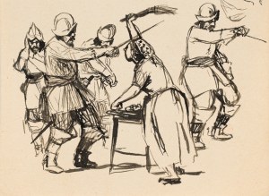 Ludwik MACIĄG (1920-2007), Scena rodzajowa