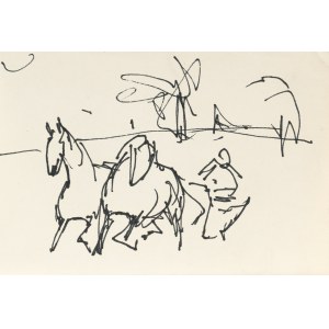 Ludwik MACIĄG (1920-2007), Jízda na saních