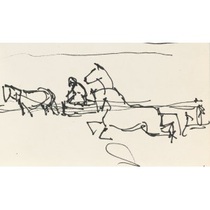 Ludwik MACIĄG (1920-2007), Loose Sketches of Driving.