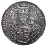 Germany, Silver Medal - Paul von Hindenburg, NGC, MS 60