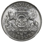 Lettland, 2 Lati, Jahr 1925, NGC, MS 64