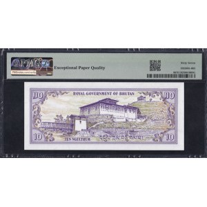 Bhutan, 10 Ngultrum, 1981, Superb Gem UNC 67 EPQ