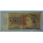 Tschechoslowakei, 20 Korun, 1949, AU