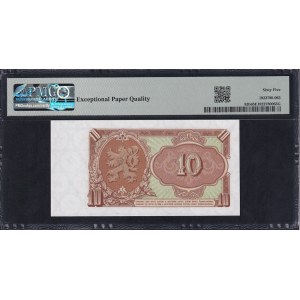 Czechoslovakia, 10 Korun, 1953, Gem UNC 65 EPQ