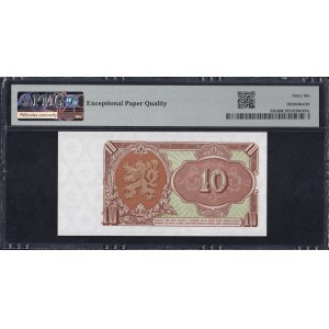 Tschechoslowakei, 10 Kronen, 1953, Gem UNC 66 EPQ