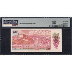 Cecoslovacchia, 50 Korun, 1987, superba gemma UNC 67 EPQ