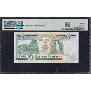 Stati dei Caraibi orientali, 5 dollari, 1994, Gemma UNC 66 EPQ
