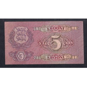 Estonsko, 5 Krooni, 1929, VF