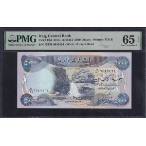 Iraq, 5000 Dinars, 2013, Gem UNC 65 EPQ