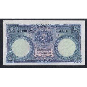 Lettland, 50 Latu, 1934, XF