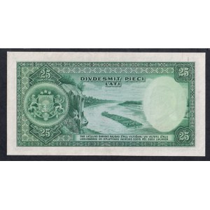 Lettonia, 25 Latu, 1938, aUNC