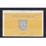 Lituanie, 0,5 Talonas, 1991, AU, RARE