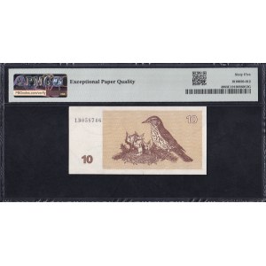 Lithuania, 10 Talonas, 1992, Gem UNC 65 EPQ
