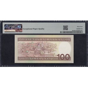 Lithuania, 100 Litu, 1991 (1993), Choice UNC 64 EPQ