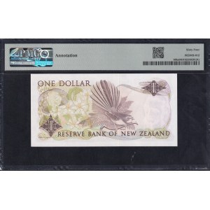 New Zealand, 1 Dollar, 1981-85, Choice UNC 64