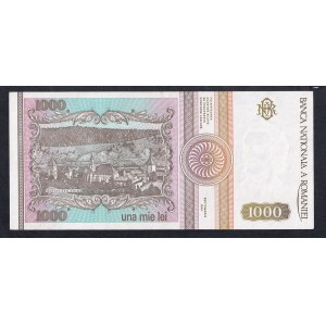 Romania, 1000 Lei, 1991, UNC