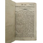 Korrespondent Warszawski denouncing kraiowe y zagraniczne wiadomości 1792.