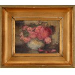 Alfons KARPIŃSKI (1875-1961), "Pink flowers in a vase".