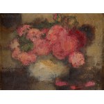 Alfons KARPIŃSKI (1875-1961), "Pink flowers in a vase".