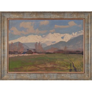 Stanisław GAŁEK (1876-1961), Paesaggio da Podhale.