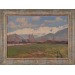 Stanislaw GAŁEK (1876-1961), "Landscape from Podhale".