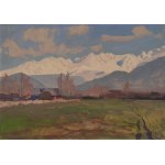 Stanislaw GAŁEK (1876-1961), "Landscape from Podhale".