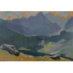 Stanislaw GALLEK (1876-1961), "Tatra Ponds".