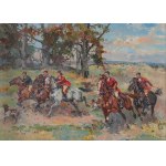 Juliusz SLABIAK (1917-1973), Hunting par force.