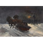 Jerzy POTRZEBOWSKI (1921-1974), Sanna by Night.