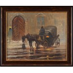 Jerzy POTRZEBOWSKI (1921-1974), "Dorożka".