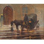 Jerzy POTRZEBOWSKI (1921-1974), "Dorożka".