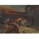 Jerzy POTRZEBOWSKI (1921-1974), Tabor Gypsy.