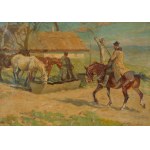 Roman BREITENWALD (1911-1985), Spotkanie u studni