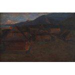 Stanislaw JANOWSKI (1866-1942), "In the foothills village".