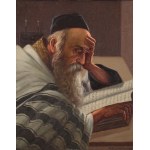 Konstantin SHEVCHENKO (1910-1991), Rabbi studying the book.