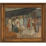 Ephraim MANDELBAUM (1884-1942), "Goose Market".