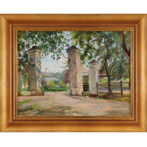 Rafał WĄSOWICZ (1867-1944), Dwór w Worończy (1921)